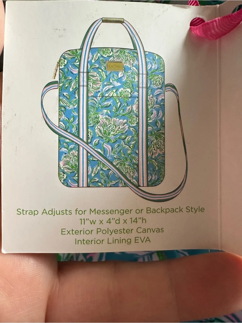 NWT Lilly Pulitzer backpack cooler preppy travel back to school beach stylish